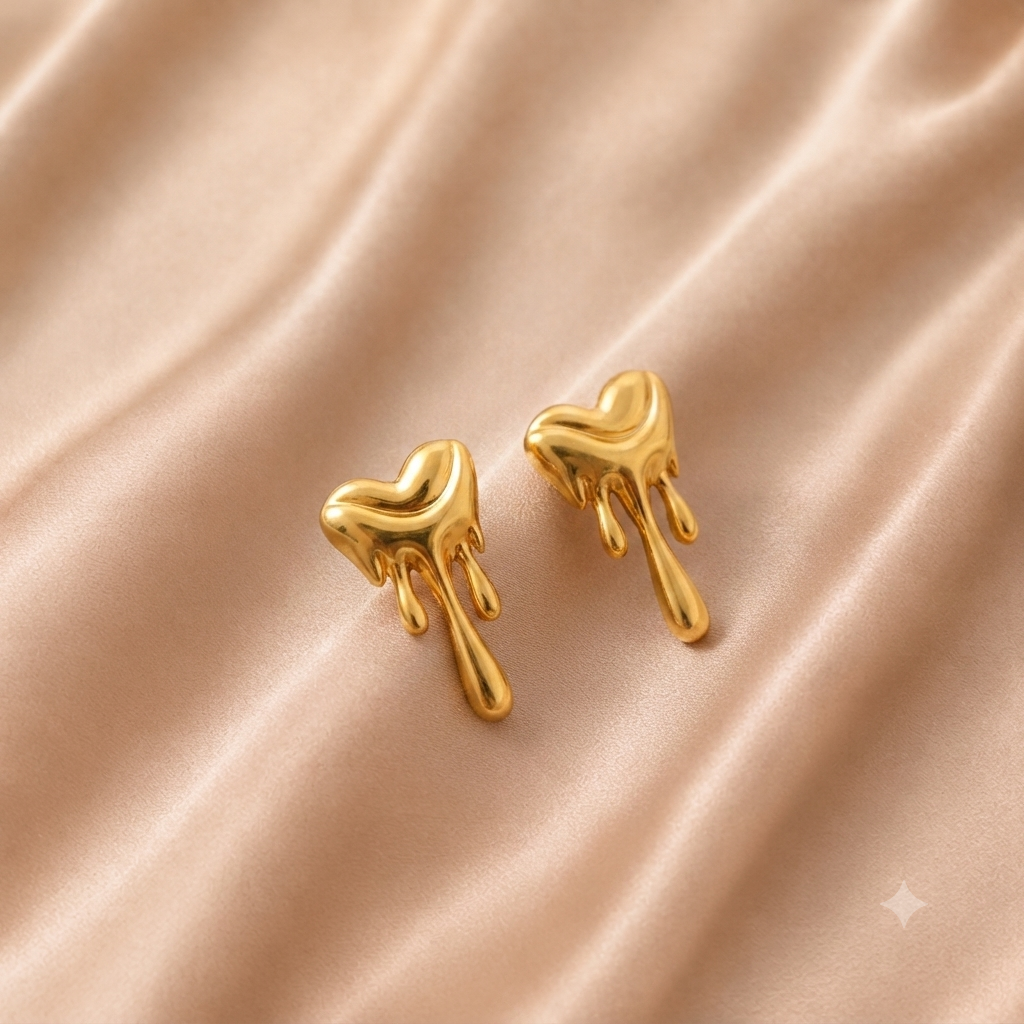Elegante Ohrhänger mit geometrischem Akzent