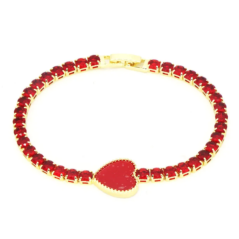 Herz-Armband „Passion Red“ – Romantik am Handgelenk