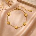 Elegantes Edelstahl-Armband mit funkelndem Zirkonia-Pavé – Vergoldetes & silbernes Statement-Armband